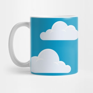 Fluffy clouds Mug